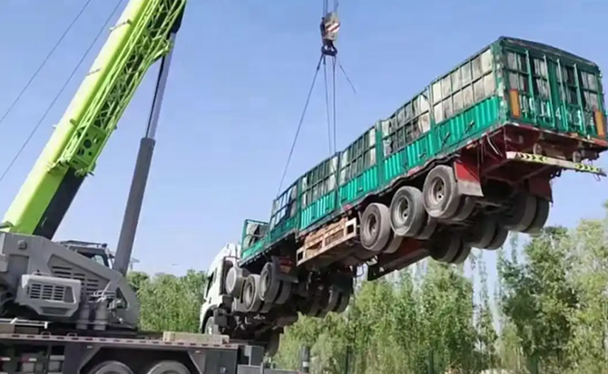 庆云道路脱困救援案例